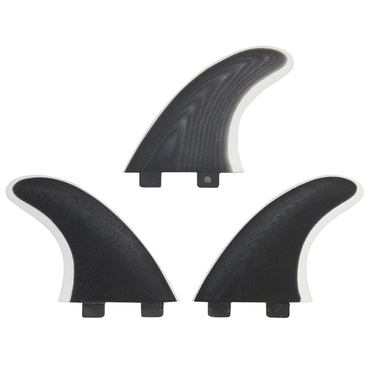【SALE】CRAFTSMAN FIN G5 TRI FIN トライフィン FCS グラスファイバー VOLAN サーフィン（VOLAN BLACK/WHITE）