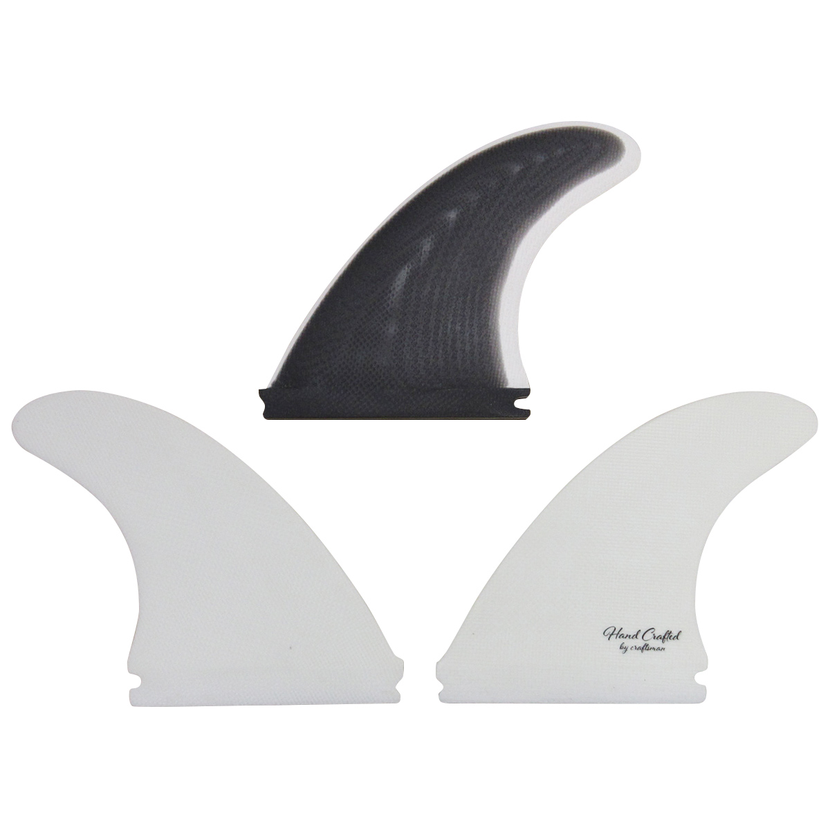 【SALE】CRAFTSMAN FIN G5 TRI FIN トライフィン FUTURES グラスファイバー VOLAN サーフィン（VOLAN BLACK/WHITE）