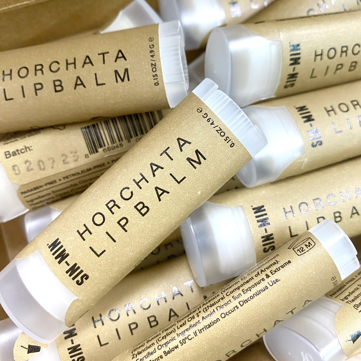 SIN-MIN / HORCHATA LIPBALM（2個SET）