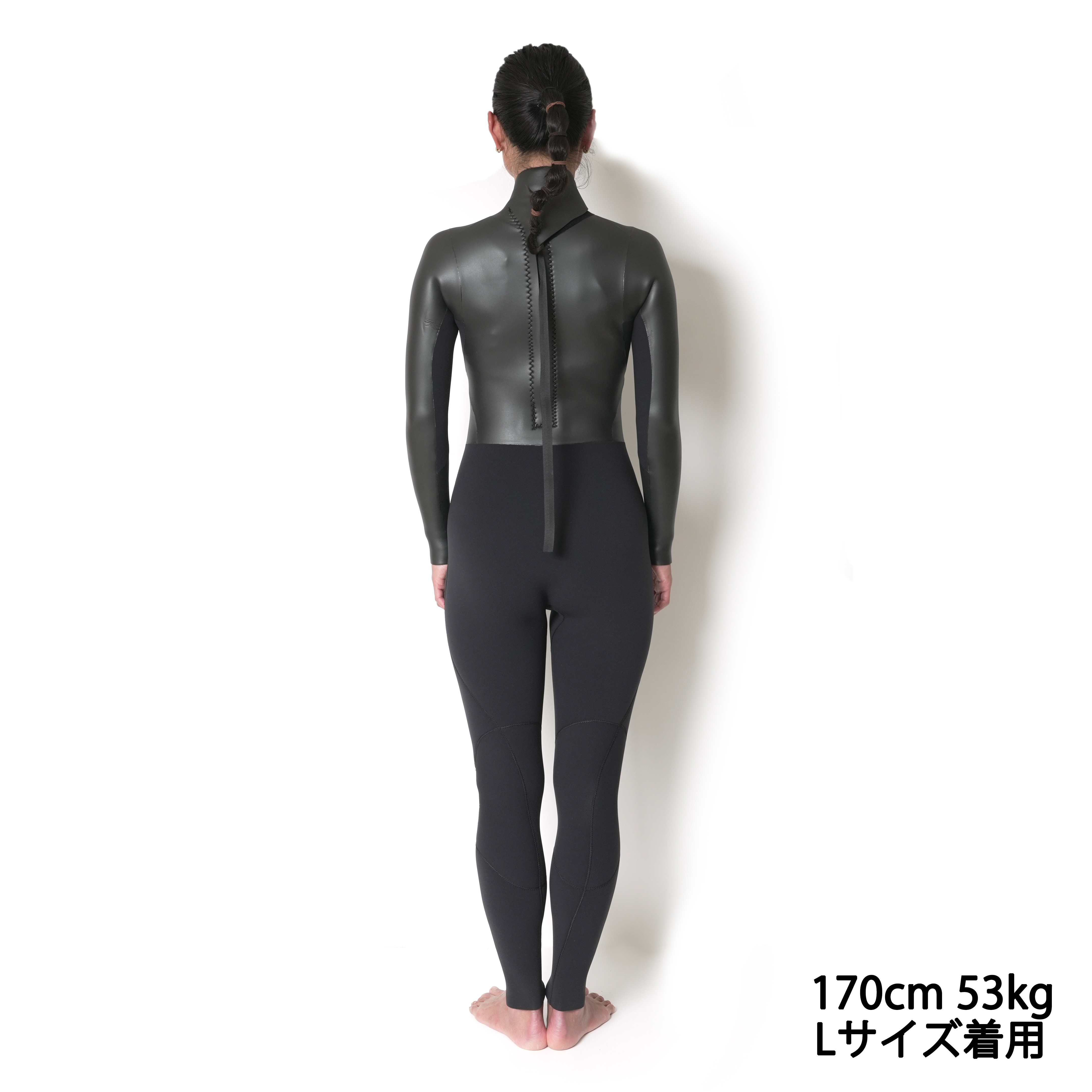 CRAFTSMAN WETSUITS ウェットスーツ フルスーツ 3mm バックジップ フラットスキン ラバー レディース 日本製 サーフィン 春秋冬用