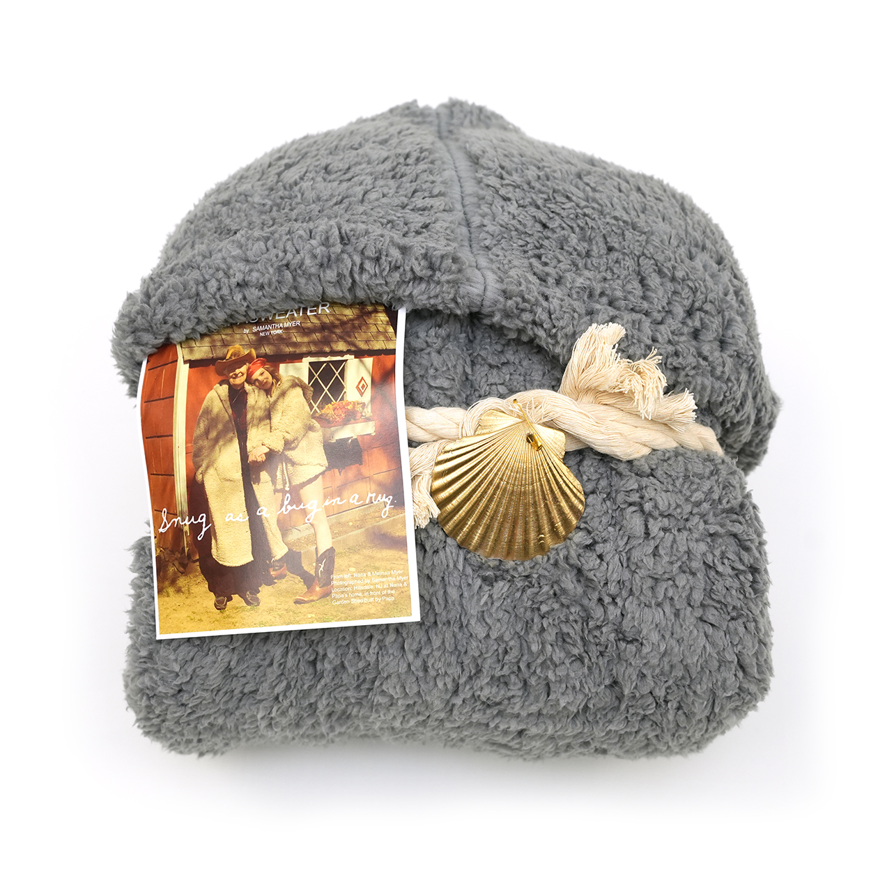 【傷あり・OUTLET品】PAPASWEATER/GREY