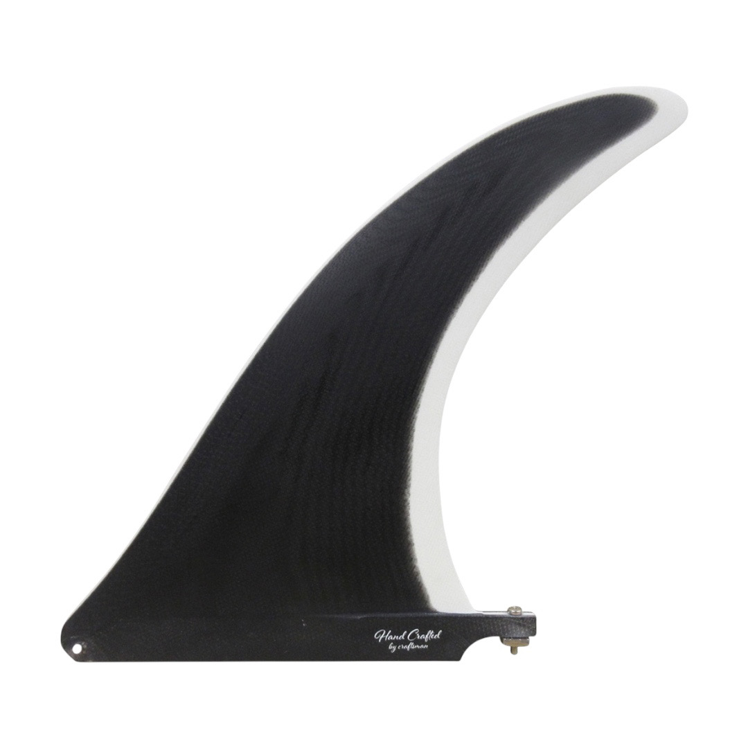 CRAFTSMAN FIN FLEX 10.25 シングルフィン グラスファイバー VOLAN ロングボード用 サーフィン（BLACK/WHITE・VOLAN・BLACK/SMOKE）