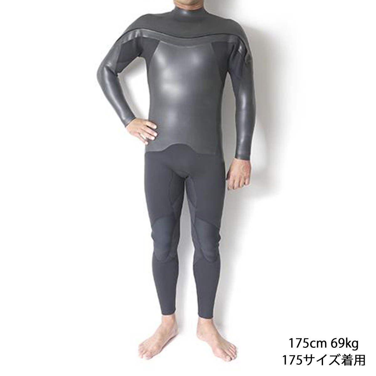 CRAFTSMAN WETSUITS ウェットスーツ フルスーツ 3mm チェストジップ（フロントジップ） フラットスキン ラバー ユニセックス 日本製 サーフィン 春秋冬用