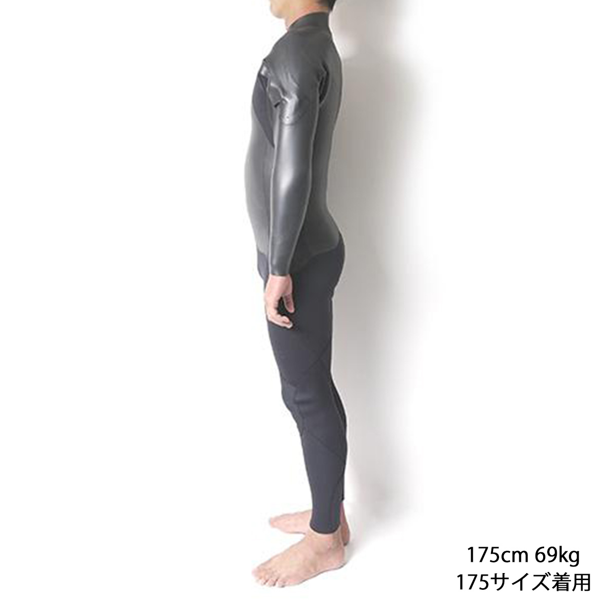 CRAFTSMAN WETSUITS ウェットスーツ フルスーツ 3mm チェストジップ（フロントジップ） フラットスキン ラバー ユニセックス 日本製 サーフィン 春秋冬用