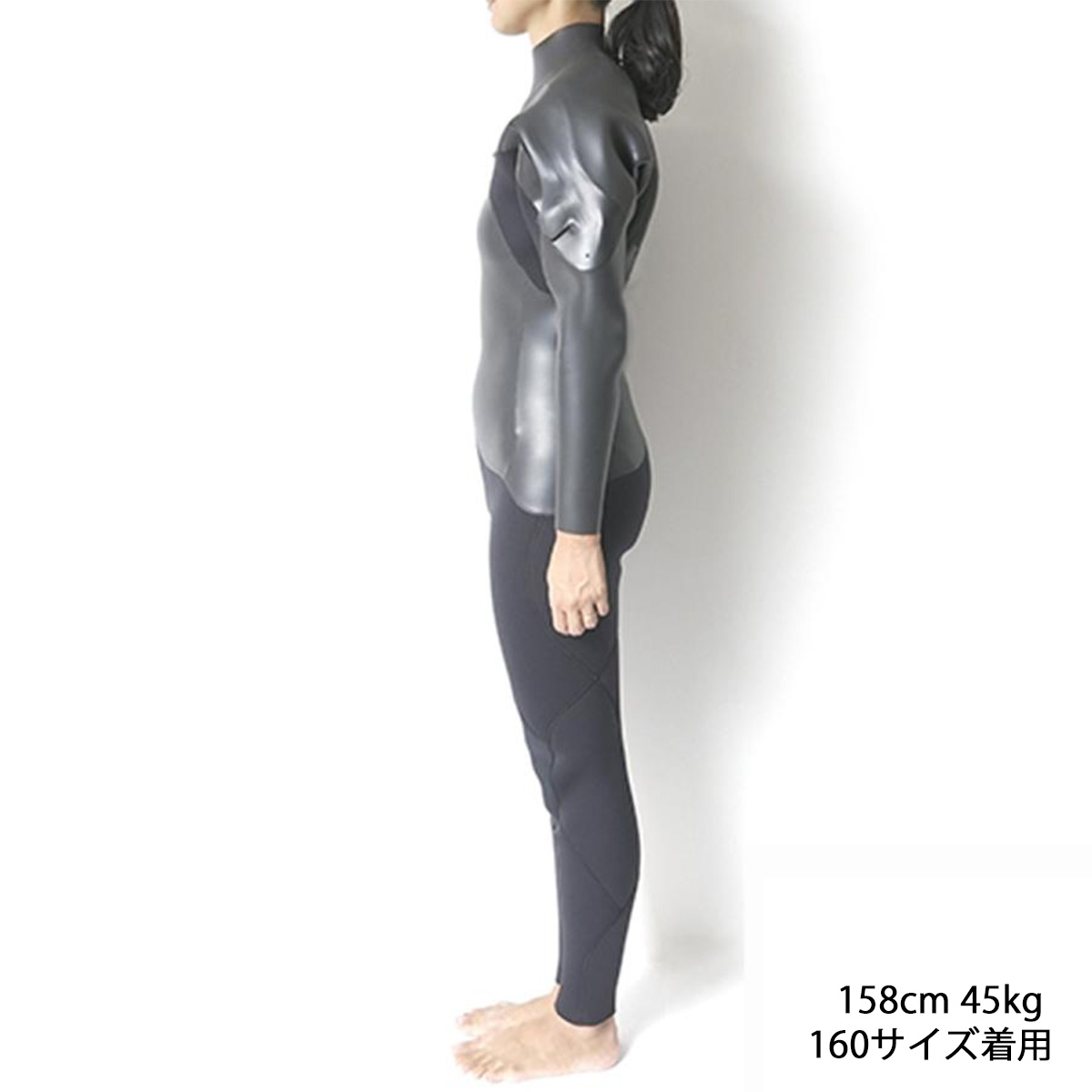 CRAFTSMAN WETSUITS ウェットスーツ フルスーツ 3mm チェストジップ（フロントジップ） フラットスキン ラバー ユニセックス 日本製 サーフィン 春秋冬用