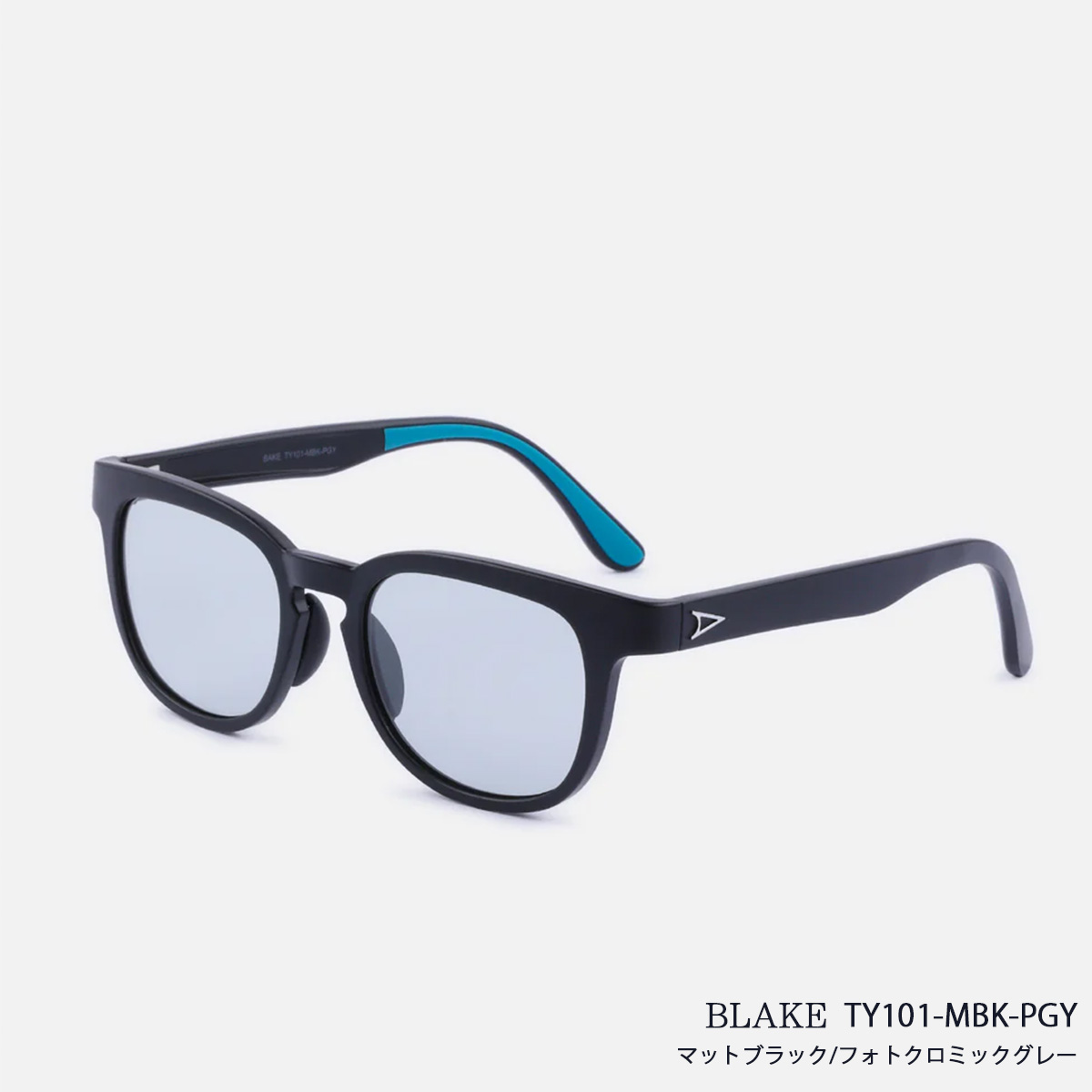 サングラス TYMER BLAKE Matt Black / Tortoise（調光レンズ）2カラー メンズ レディース ユニセックス スポーツサングラス カラーレンズ  紫外線対策 ケース付き