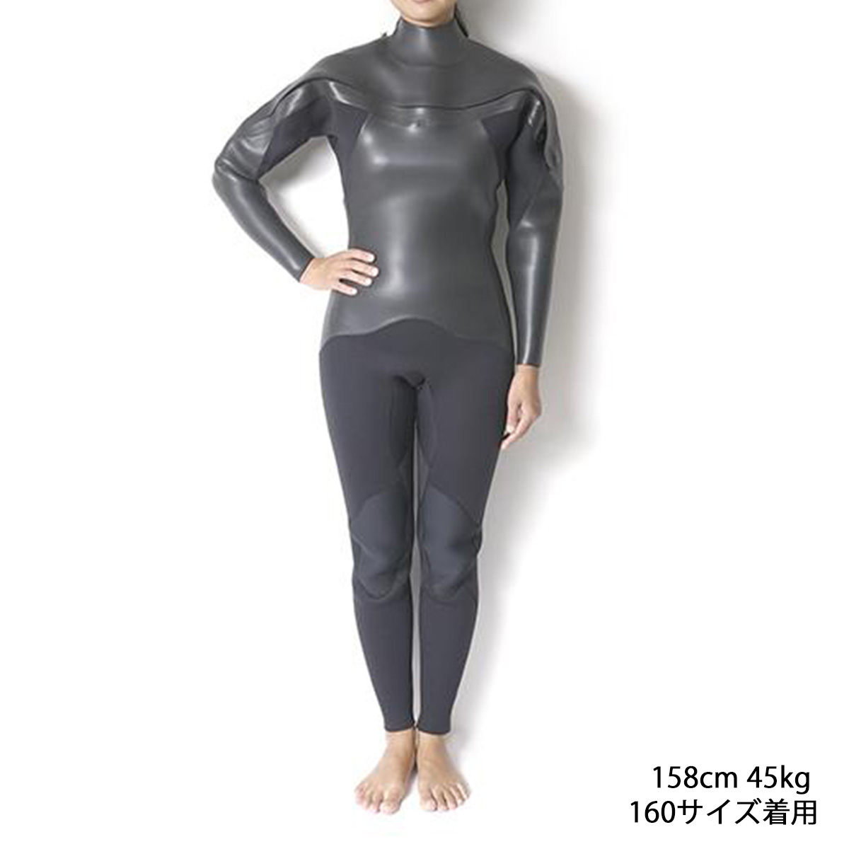 セミオーダー（受注生産） CRAFTSMAN WETSUITS ウェットスーツ フルスーツ 3mm チェストジップ（フロントジップ） フラットスキン ラバー ユニセックス 日本製 サーフィン 春秋冬用