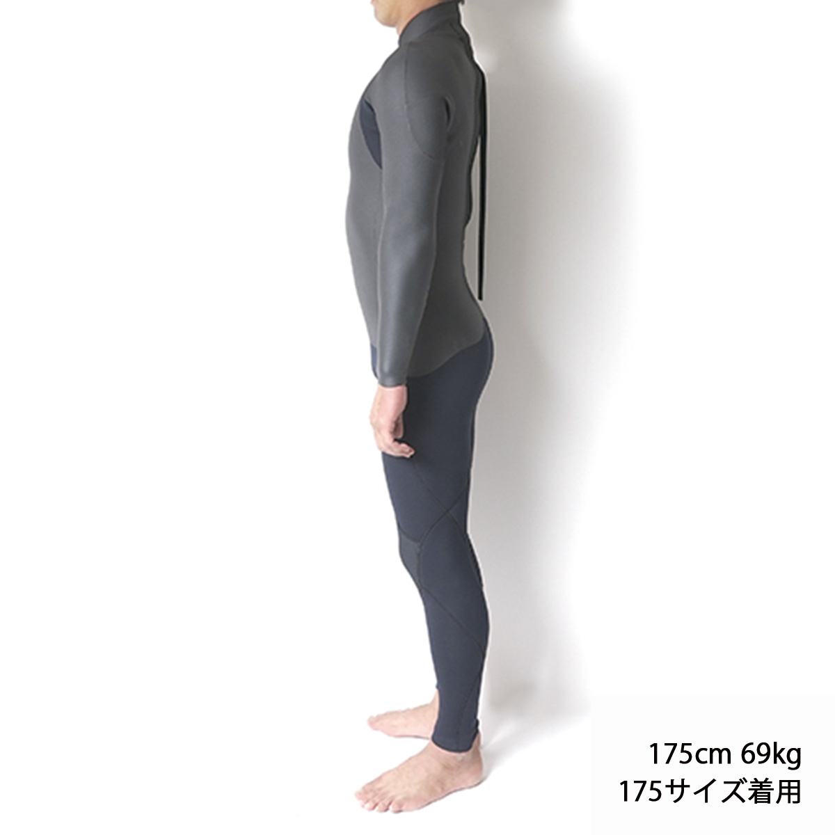 セミオーダー（受注生産） CRAFTSMAN WETSUITS ウェットスーツ フルスーツ 3mm バックジップ メッシュスキン ラバー ユニセックス 日本製 サーフィン 春秋冬用