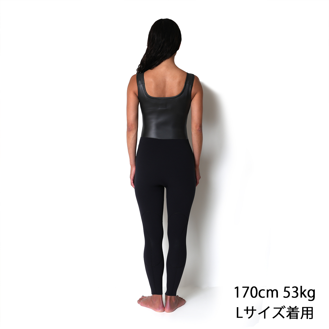 セミオーダー（受注生産） CRAFTSMAN WETSUITS ウェットスーツ ロンジョン ロングジョン 2mm ノンジップ フラットスキン ラバー レディース 日本製 サーフィン 春夏秋用