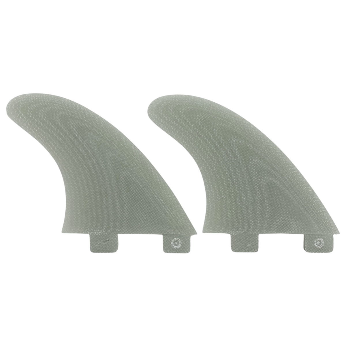 CRAFTSMAN FIN GX DOUBLE WHEEL SIDE FIN サイドフィン FCS FUTURES グラスファイバー VOLAN サーフィン（VOLAN CLEAR）
