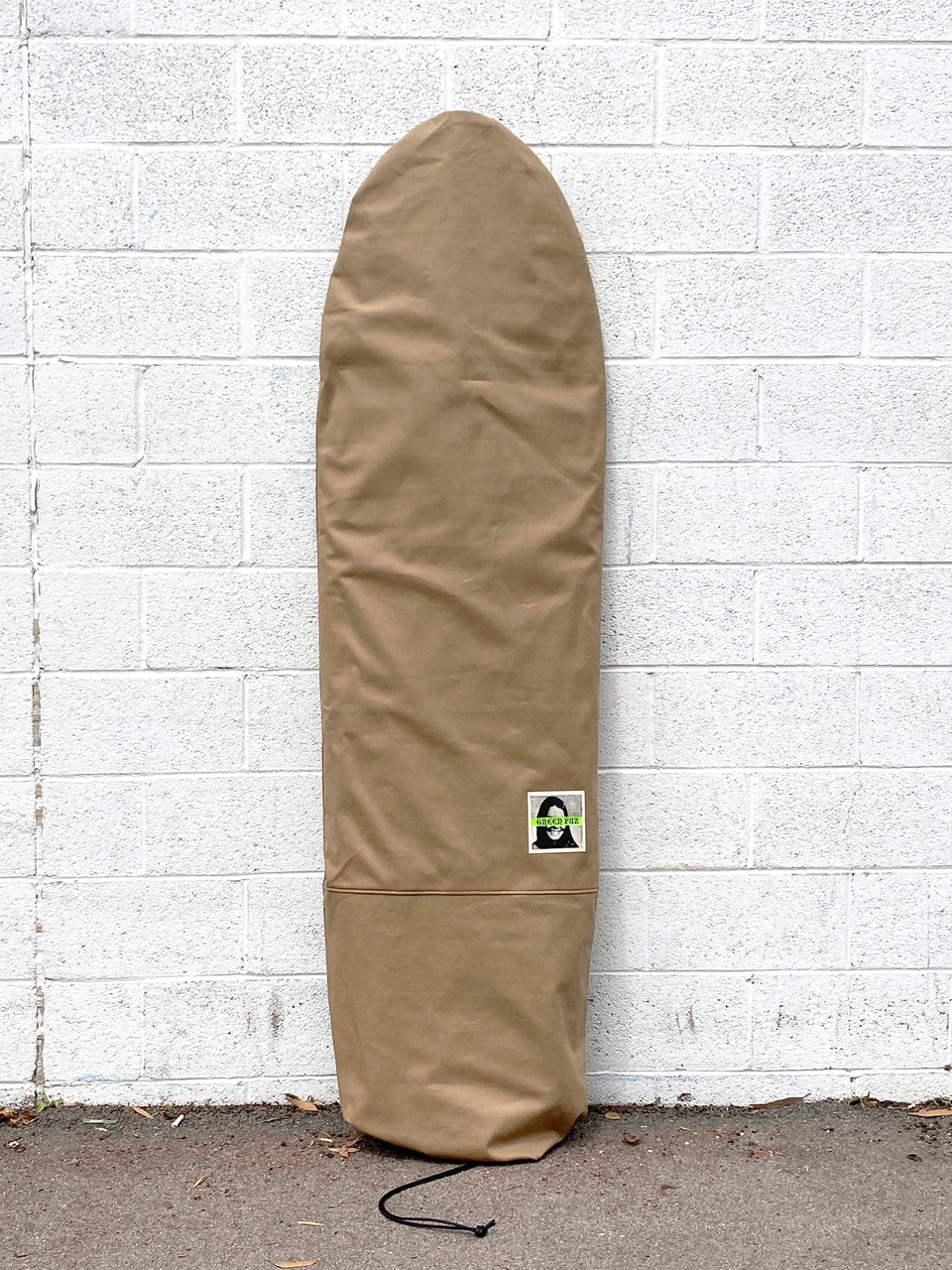 GREEN FUZ 6'6" SURPLUS - ROUND PREMIUM CANVAS BOARD BAG ミッドレングス用 キャンバスボードバッグ サーフボードケース プレミアムキャンバス MADE IN USA