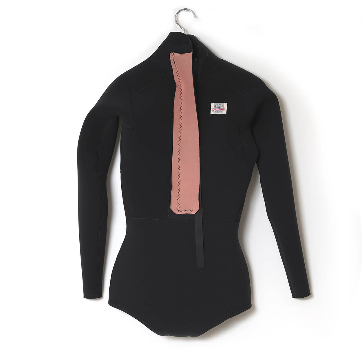 セミオーダー（受注生産） CRAFTSMAN WETSUITS ウェットスーツ ロンスプ ロングスリーブスプリング スイムカット 2mm バックジップ フラットスキン ラバー レディース 日本製 サーフィン 春夏秋用