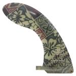RUSS-K × ISLAND FIN DESIGIN HAWAII  7.5 中古フィン SINGLE FIN