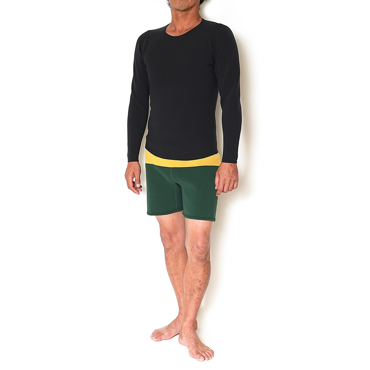 セミオーダー（受注生産） CRAFTSMAN WETSUITS Neoprene Trunks 2mm ポケットなし ジャージー ネオプレーン トランクス ウェットパンツ ウェットスーツ サーフィン 日本製