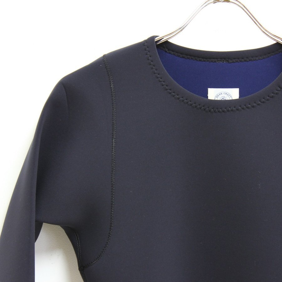 CRAFTSMAN WETSUITS ウェットスーツ 長袖 タッパー ロングスリーブジャケット 1.5mm ノンジップ ジャージ ブラック ユニセックス 日本製 サーフィン 春夏秋用