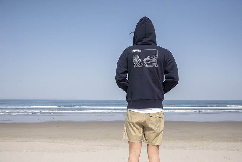 VOLN / RED FIN BOARDSHORTS / BEIGE / NAVY