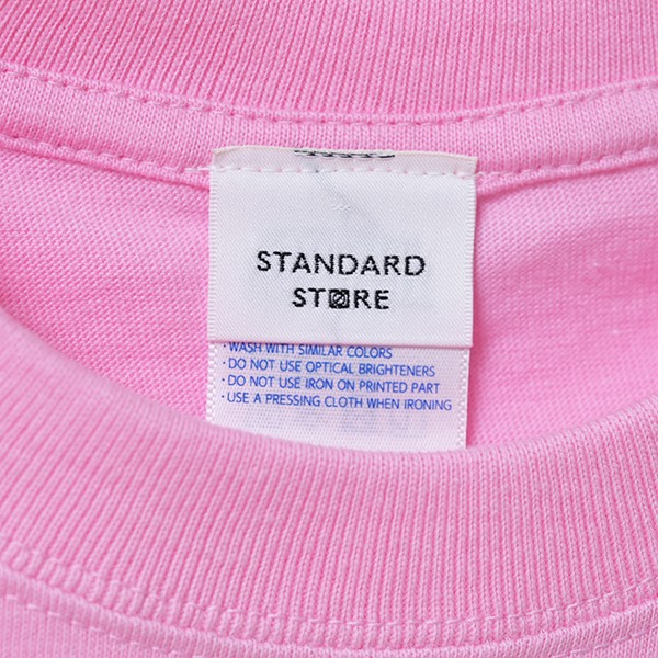 【KID'S】STANDARD STORE × ANDY DAVIS ORIGINAL T-SHIRT（LOGO）PINK