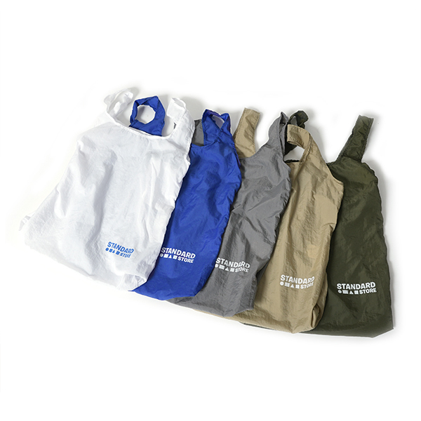 【SALE】STANDARD STORE ORIGINAL PORTABLE BAG スタンダードストア  ポータブルバッグ ポケッタブル エコバッグ バッグ  POCKETABLE ECOBAG ナイロンバッグ