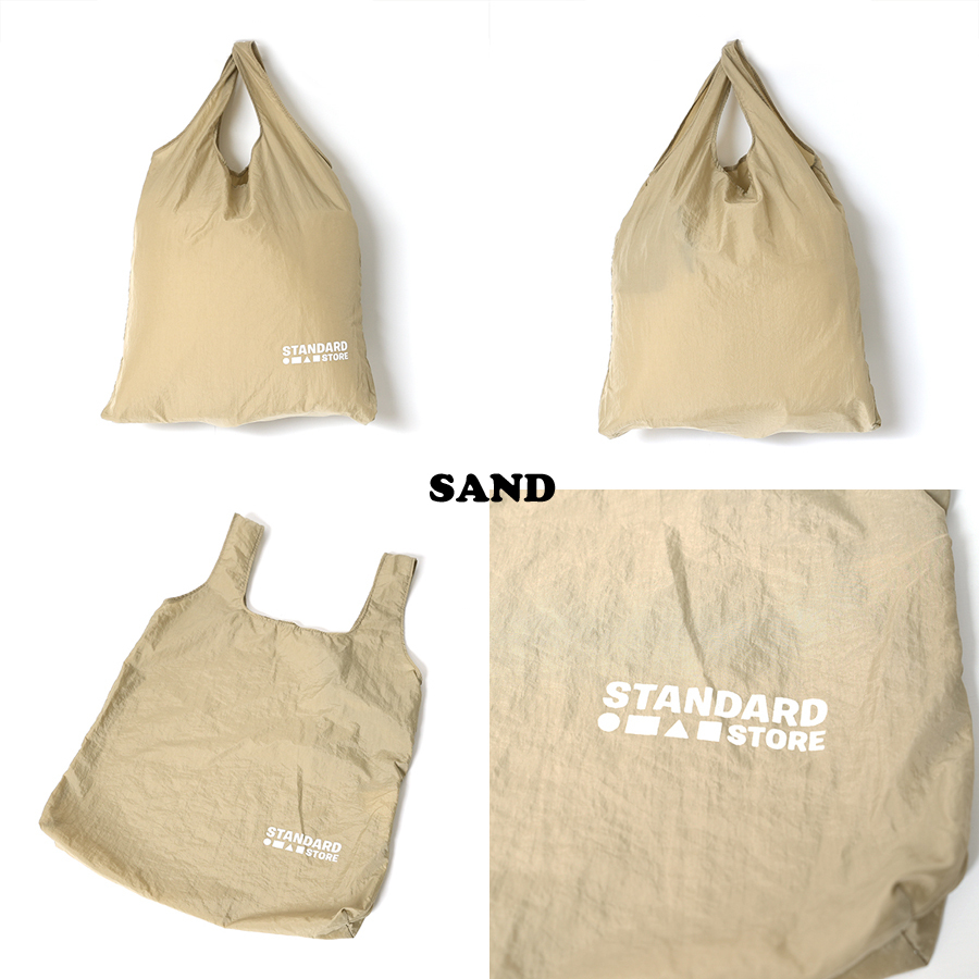 【SALE】STANDARD STORE ORIGINAL PORTABLE BAG スタンダードストア  ポータブルバッグ ポケッタブル エコバッグ バッグ  POCKETABLE ECOBAG ナイロンバッグ