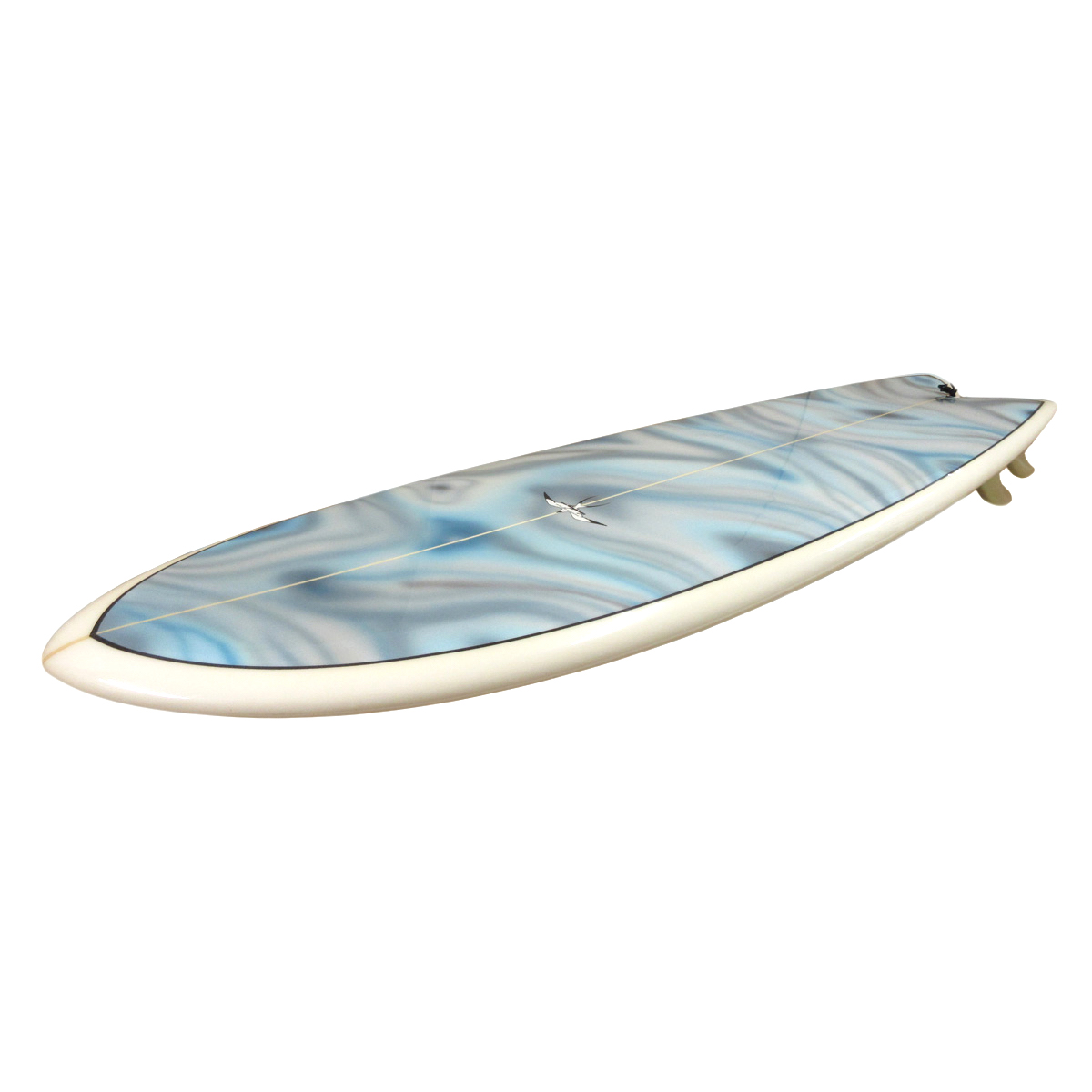 HAWAIIAN PRO DESIGNS  / Humuhumu Fish 5`10 Shaped By Donald Takayama