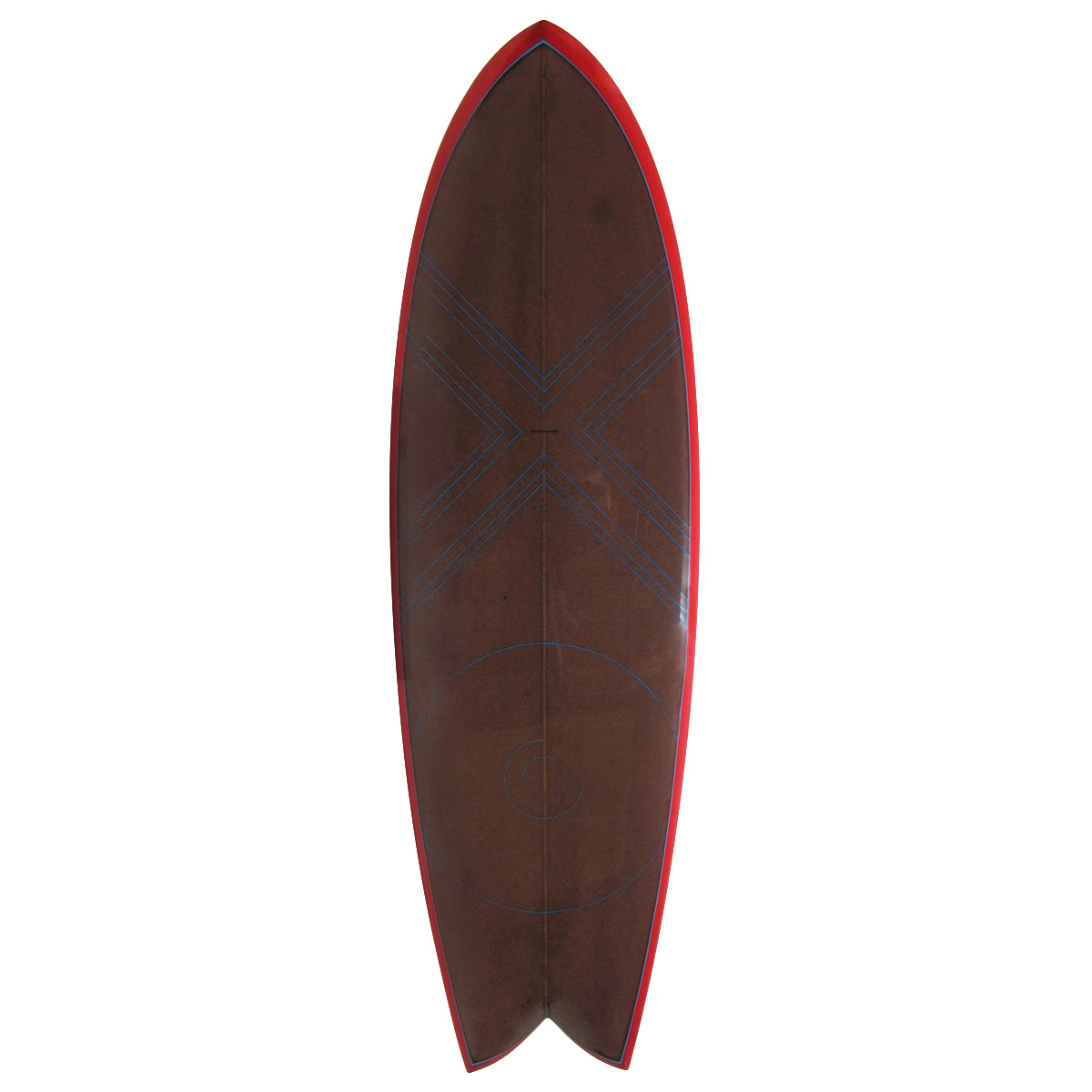 Tom Eberly Surfboard / Fish Custom 5`9 Shaped By Tom Eberly