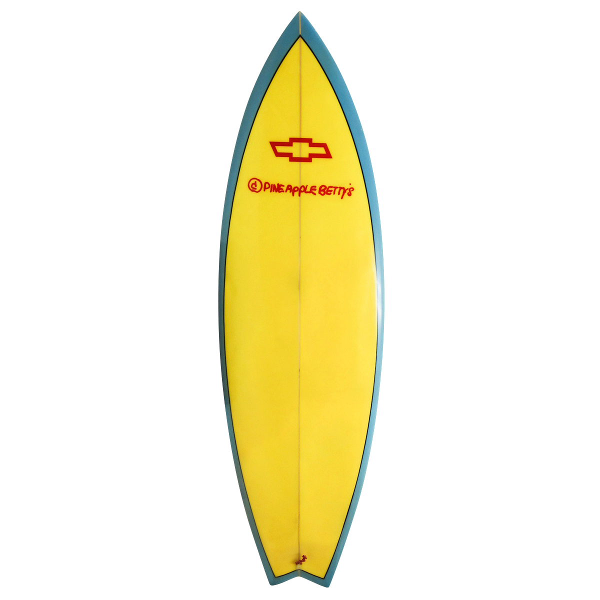 PINEAPPLE BETTY'S / 5`8 FISH TWIN STABILLIZER
