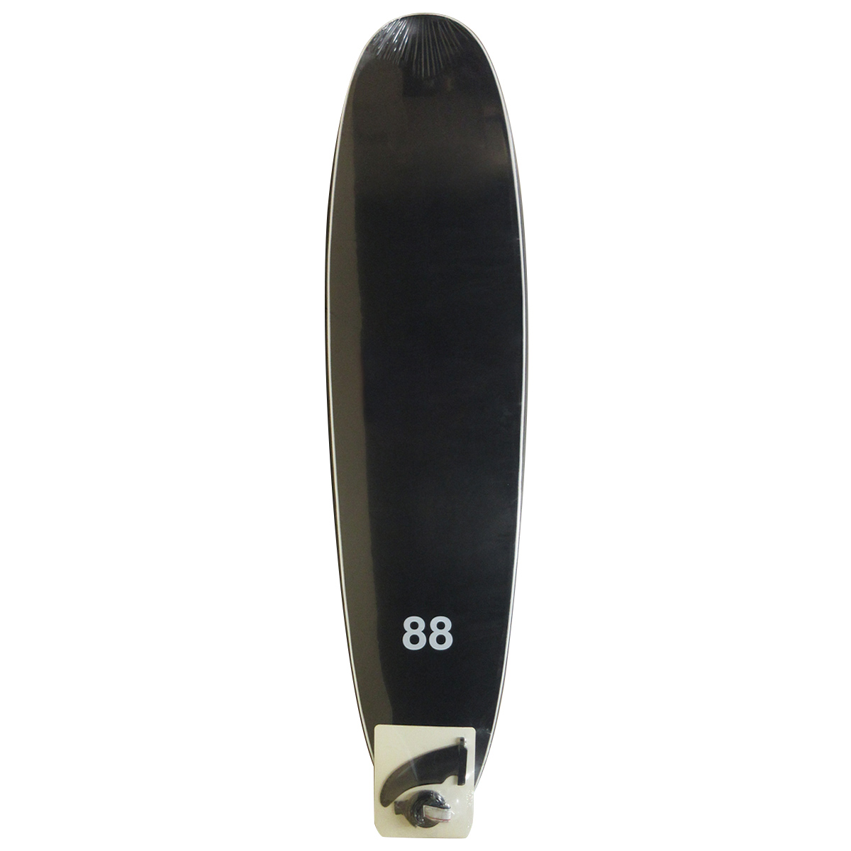 88 / Single Fin 8`0 Black × Black / White Logo