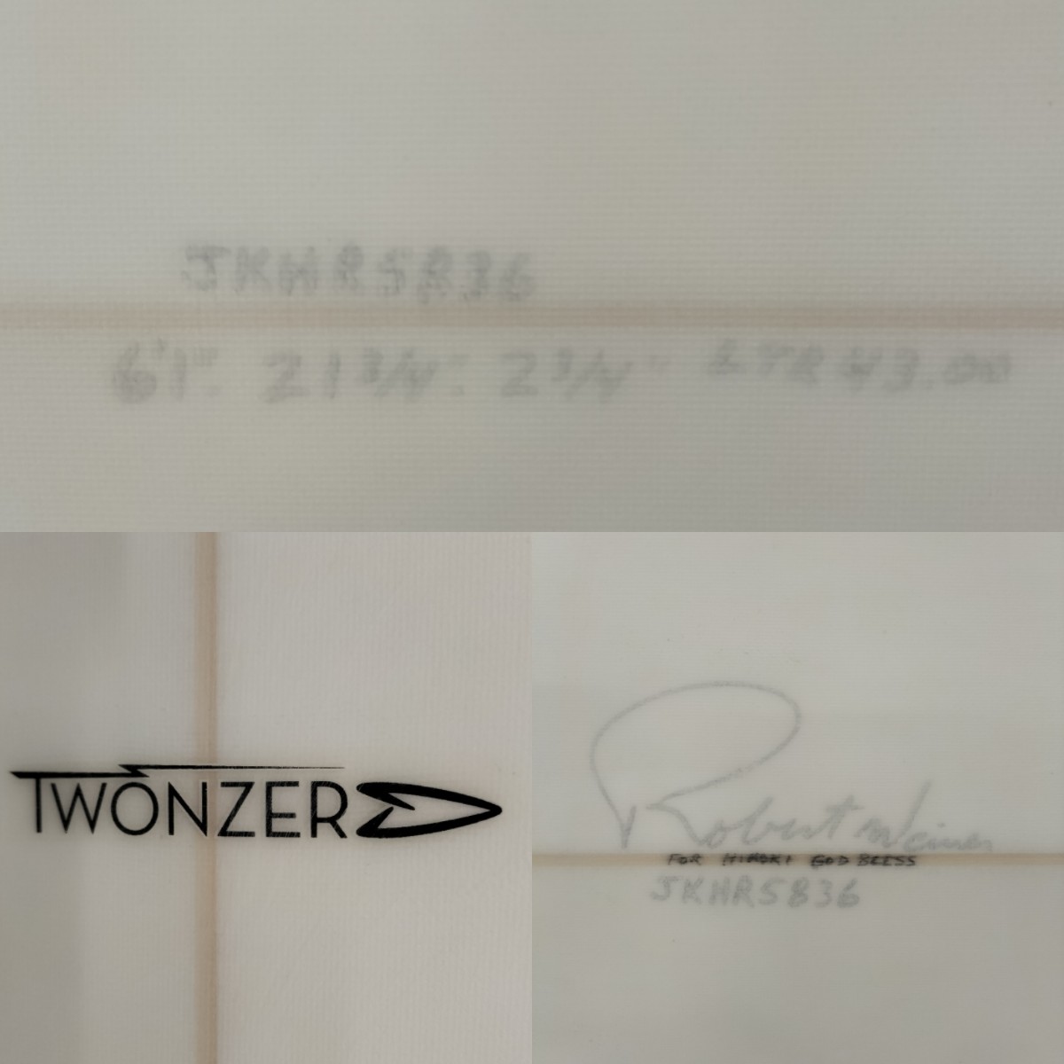 ROBERTS SURFBOARDS / TWONZER 6`1 EPS