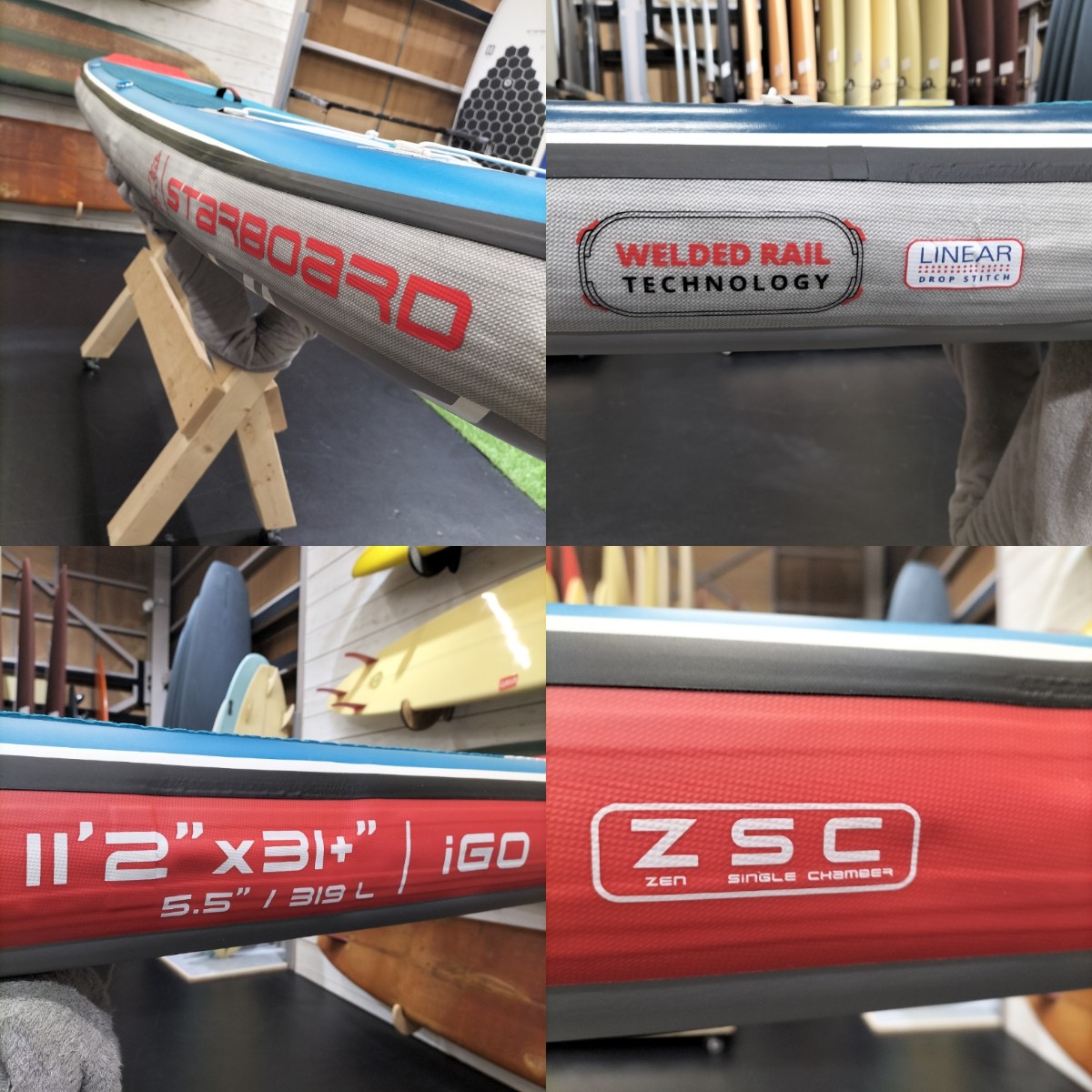 【年末SALE】STARBOARD / INFLATABLE 11`2 IGO ZSC