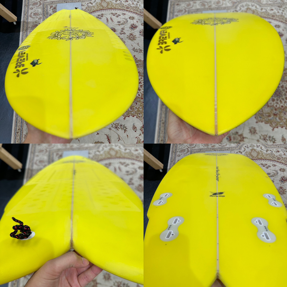 Dick Brewer /  BBS Special Wing Fish 6`8 Shaped By Shimoju