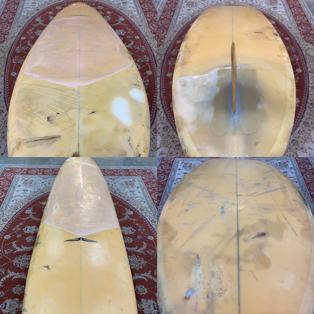 SKIP FRYE / 70'S SINGLE FIN 8`8