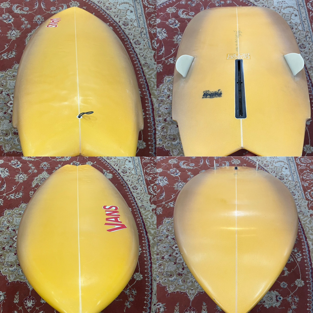 THC SURFBOARDS / FISH 5`2 TOSH TUDOR PERSONAL Shaped by Stu Kenson