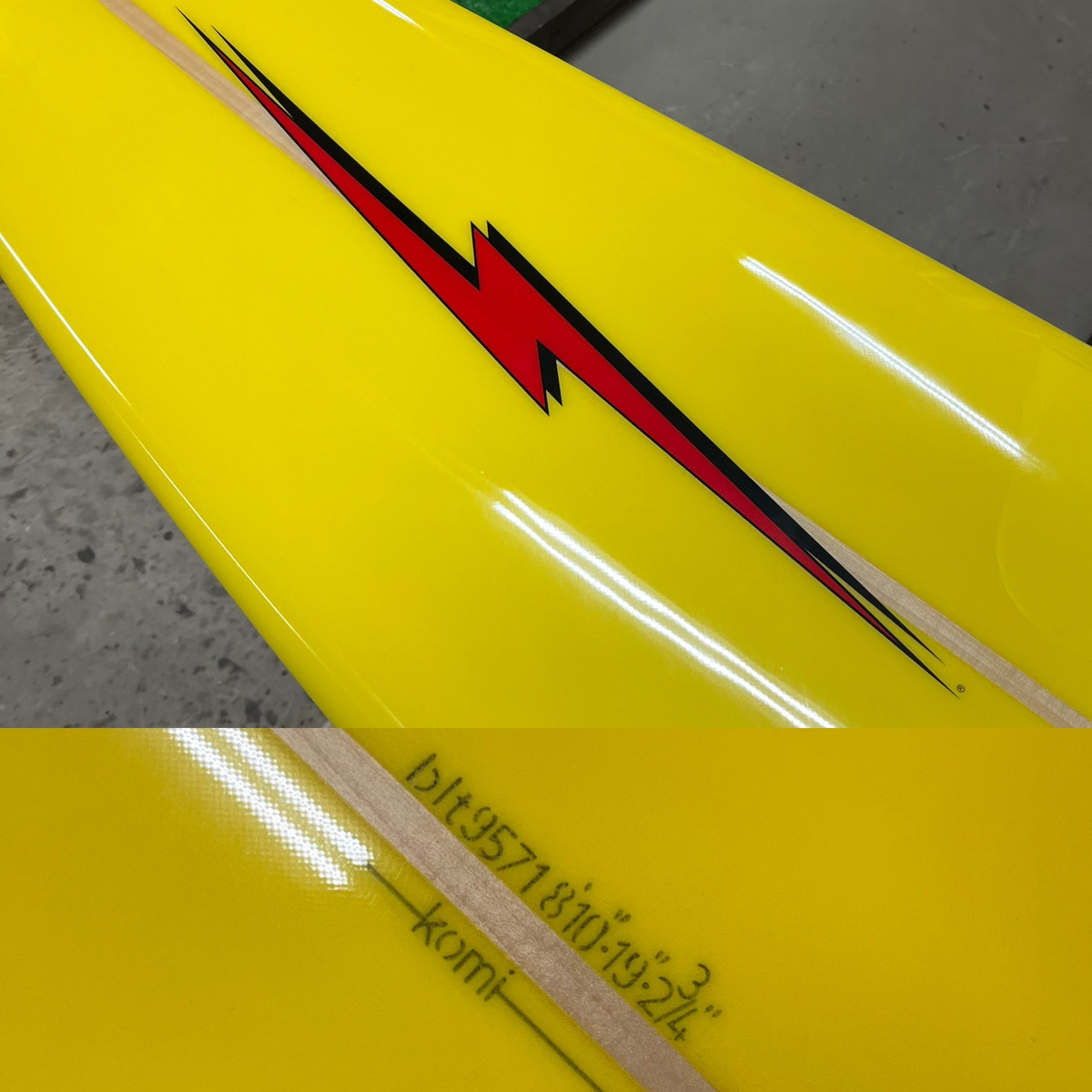 Lightning Bolt / 8`10 Retro Gun Shaped By OGM
