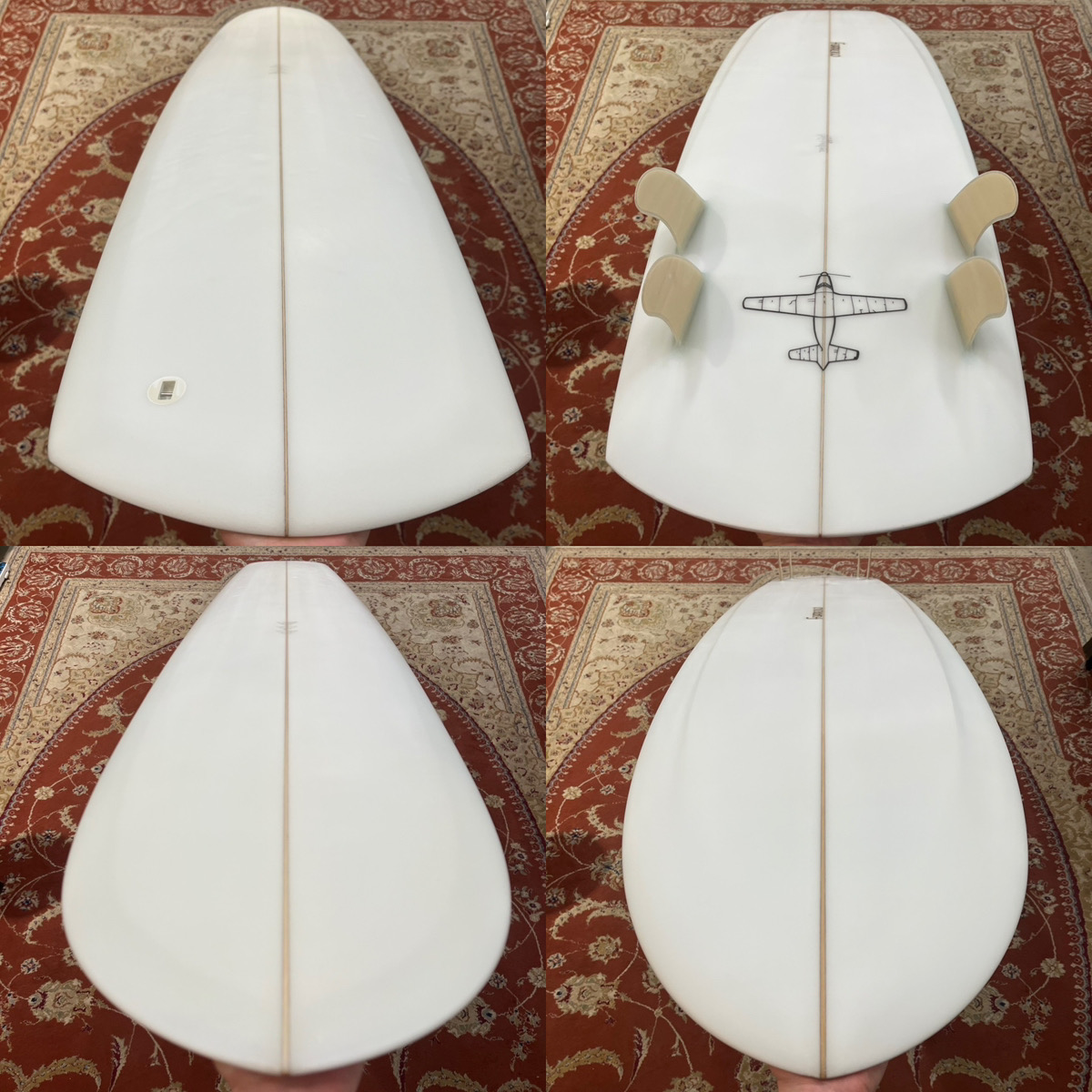 FURROW / 7`11 CUSTOM ARCTAIL QUAD EDGE