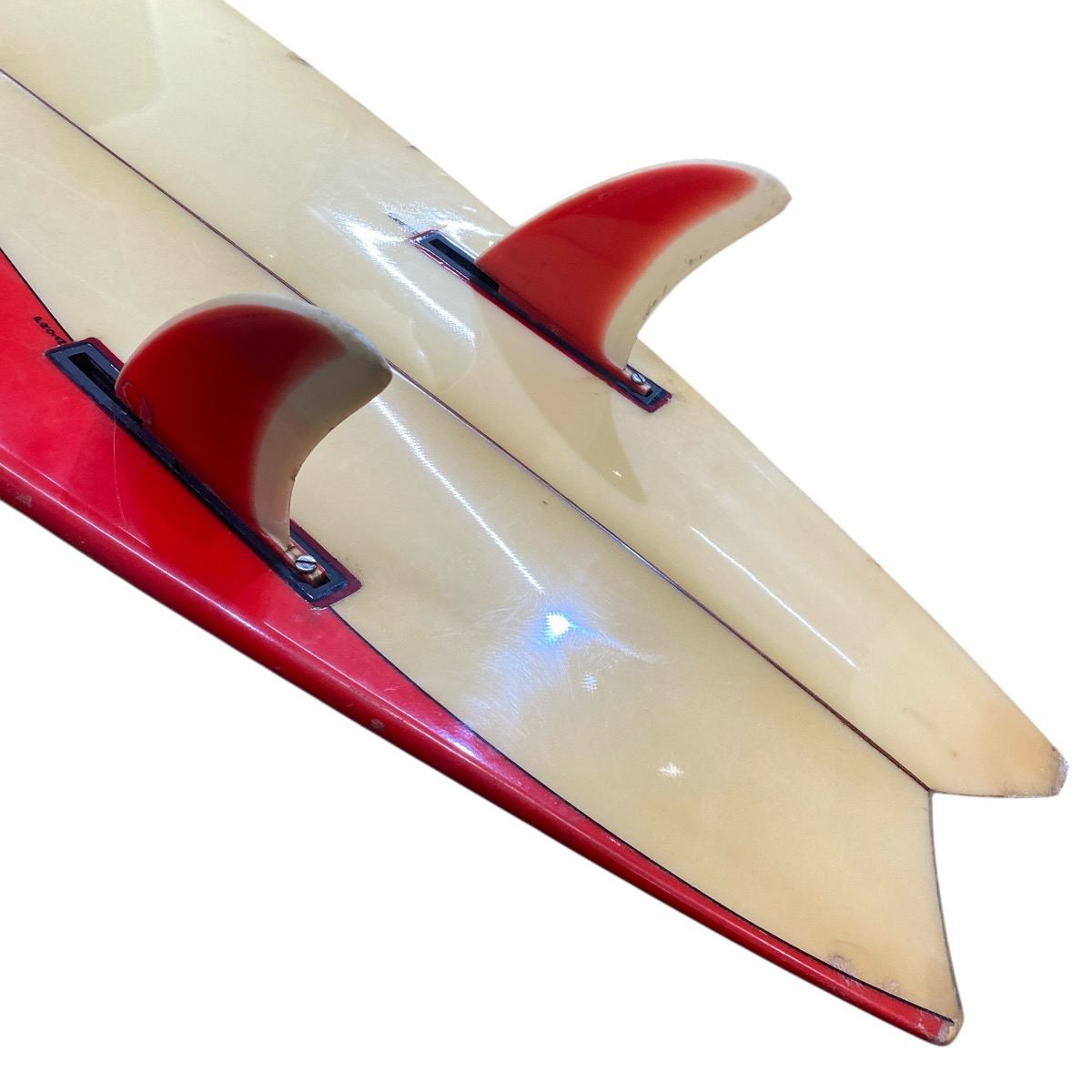 Surf Line Hawaii Ben Aipa  / 70`S Vintage Twin Swallow 6`6 Shaped by Ben Aipa