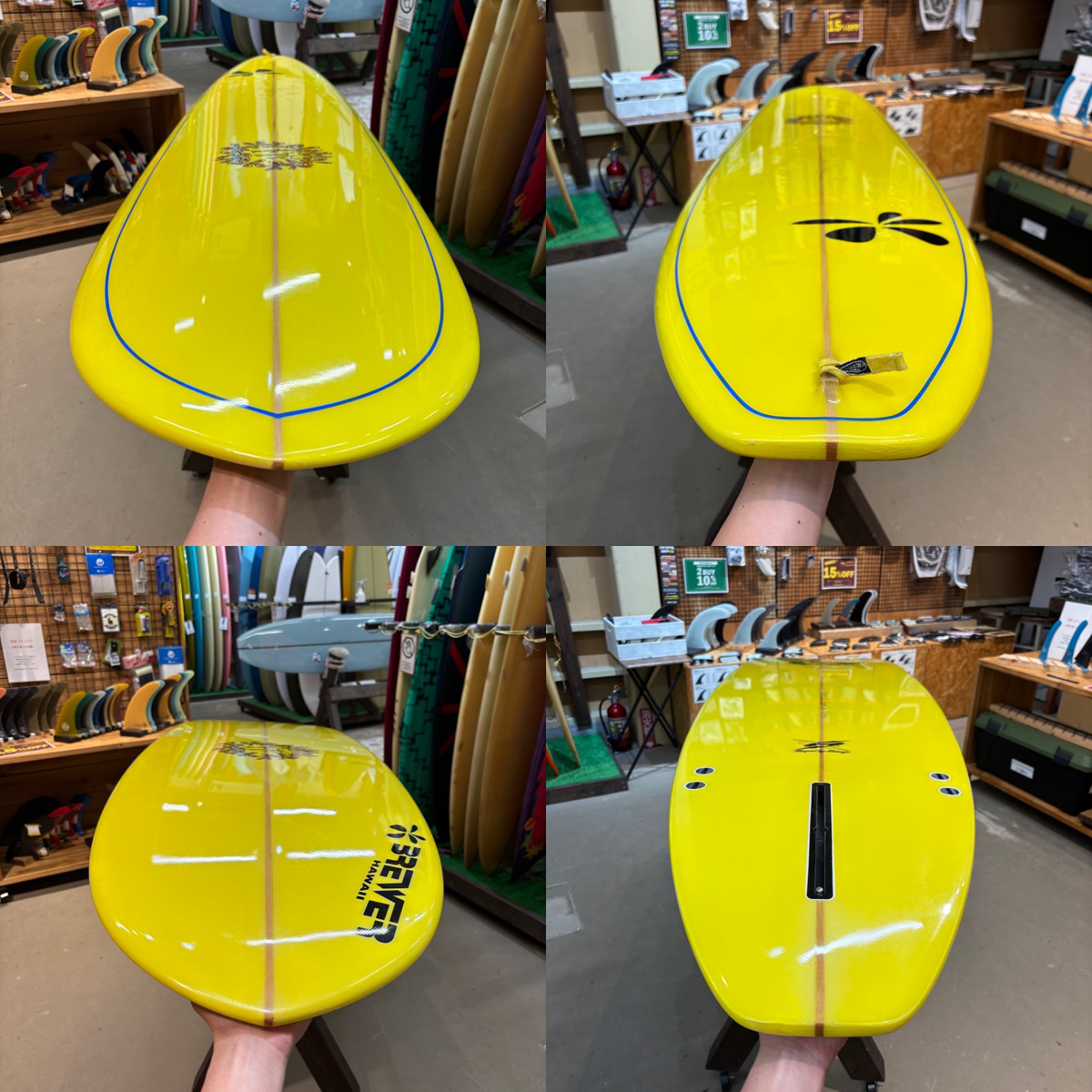 DICK BREWER / 8`4 BBS-MS Shaped by SHIMOJU