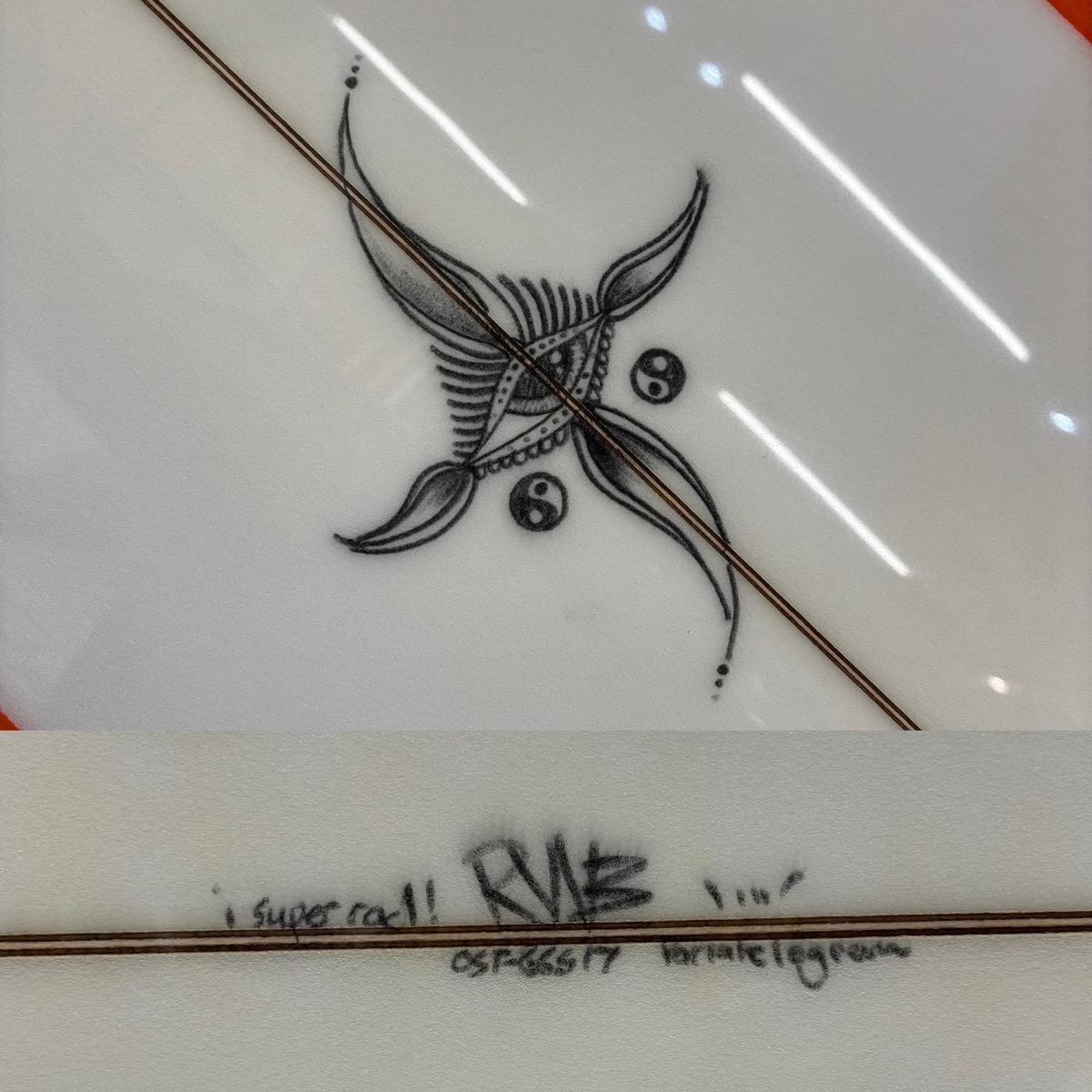 RYAN BURCH SURFBOARDS / 5`7 ASYMMETRY