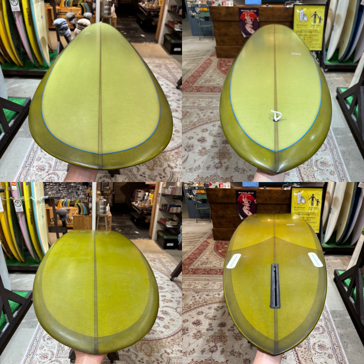 TUDOR SURFBOARD / 9`2 PAPA JOE