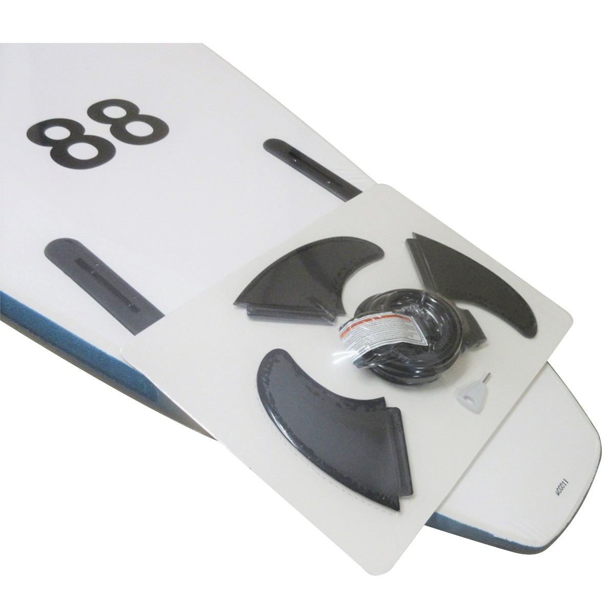 88 SURFBOARDS / THRUSTER 9`0 Dusty Blue x White