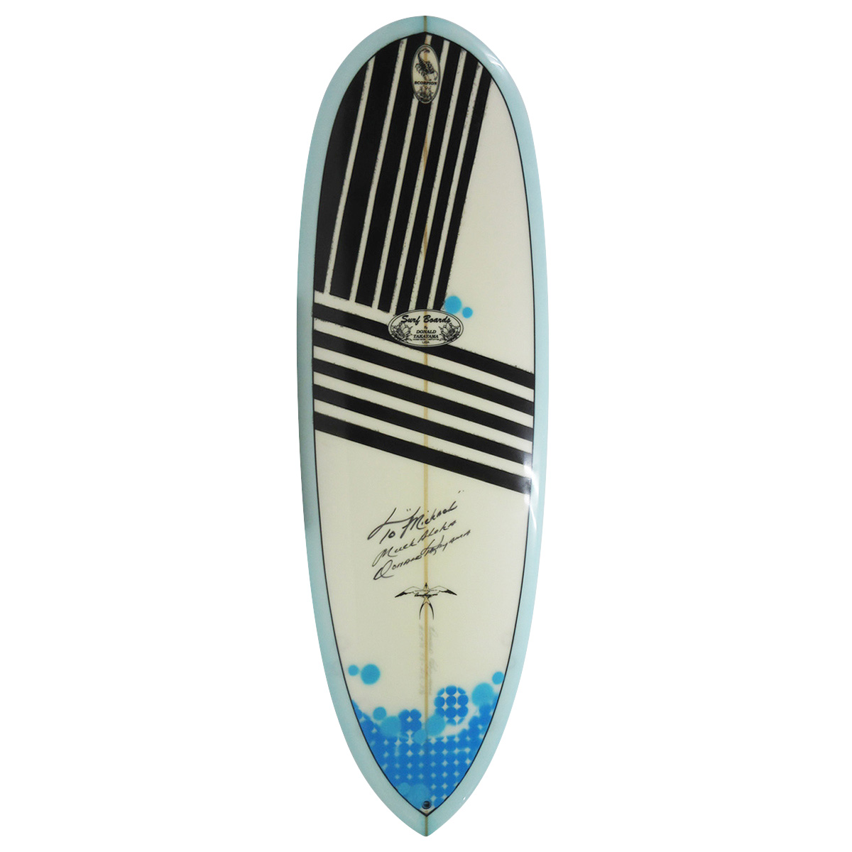 HAWAIIAN PRO DESIGNS  / Scorpion 5`8 Shaped by Donald Takayama