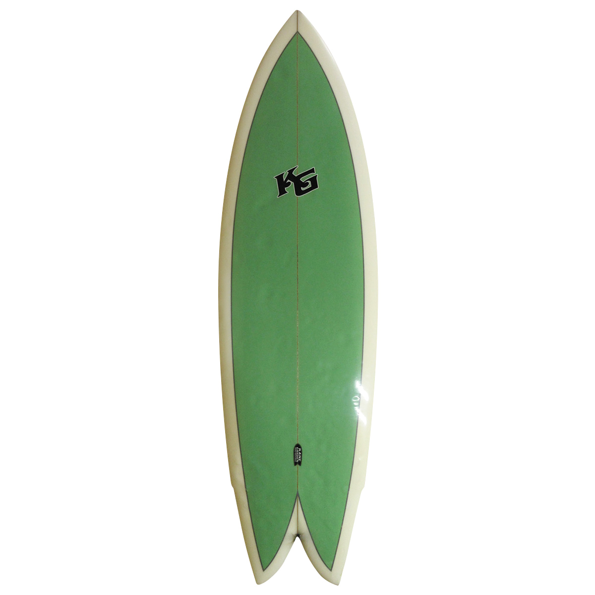 KANE GARDEN  / Twinzer Fish 6`1 shaped by Larry Mabil