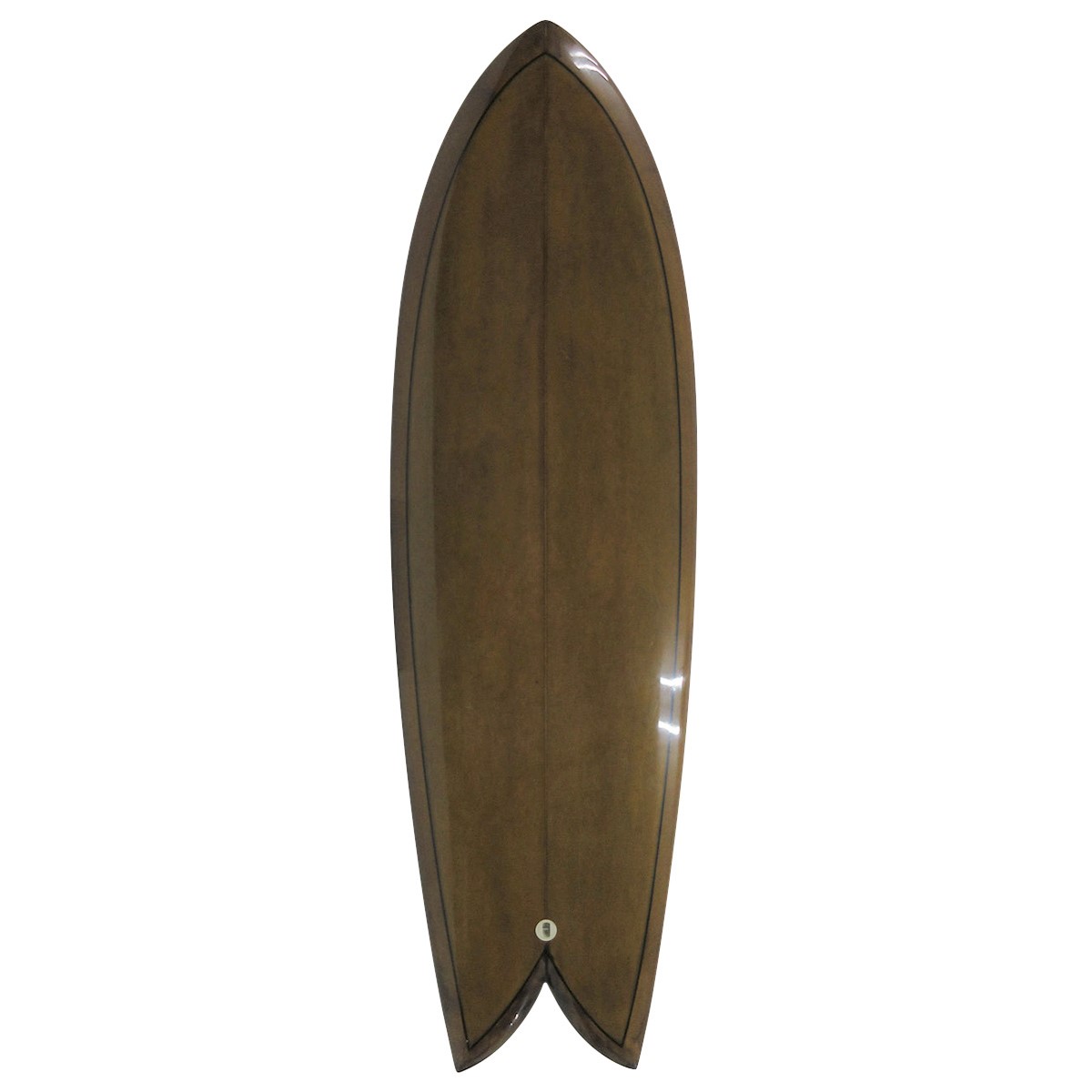 No Decal / Twin Keel Fish 5`11
