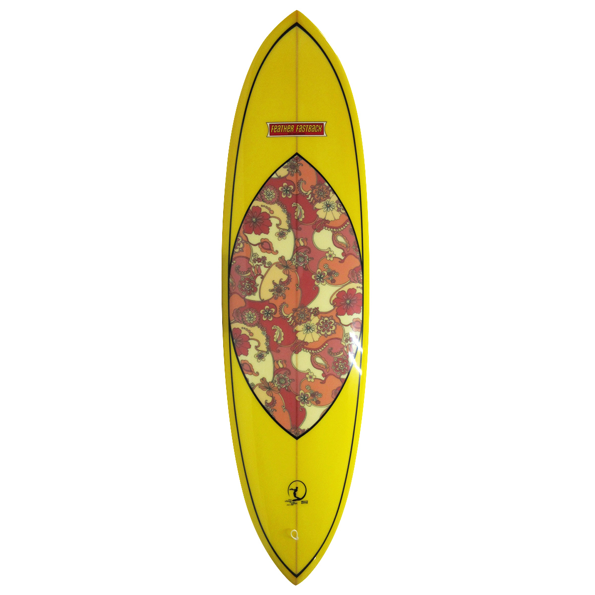 DEWEY WEBER / FEATHER FASTBACK 7`2 Shaped by Terry Martin
