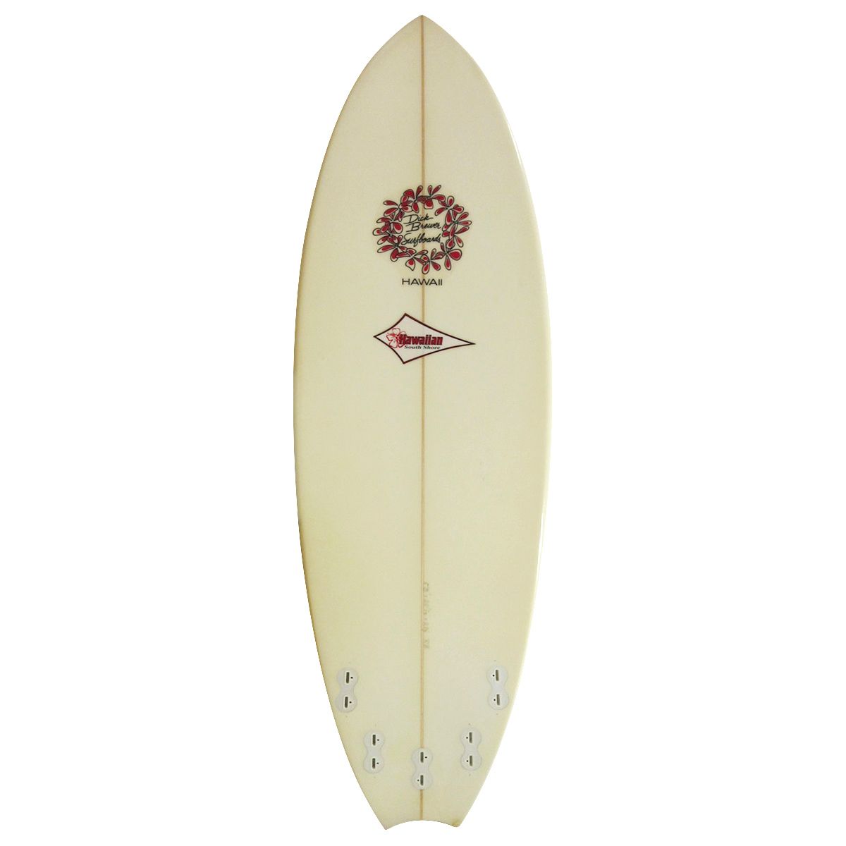 Dick Brewer / Moon Tail 5`8 Shaped By Richard Brewer 