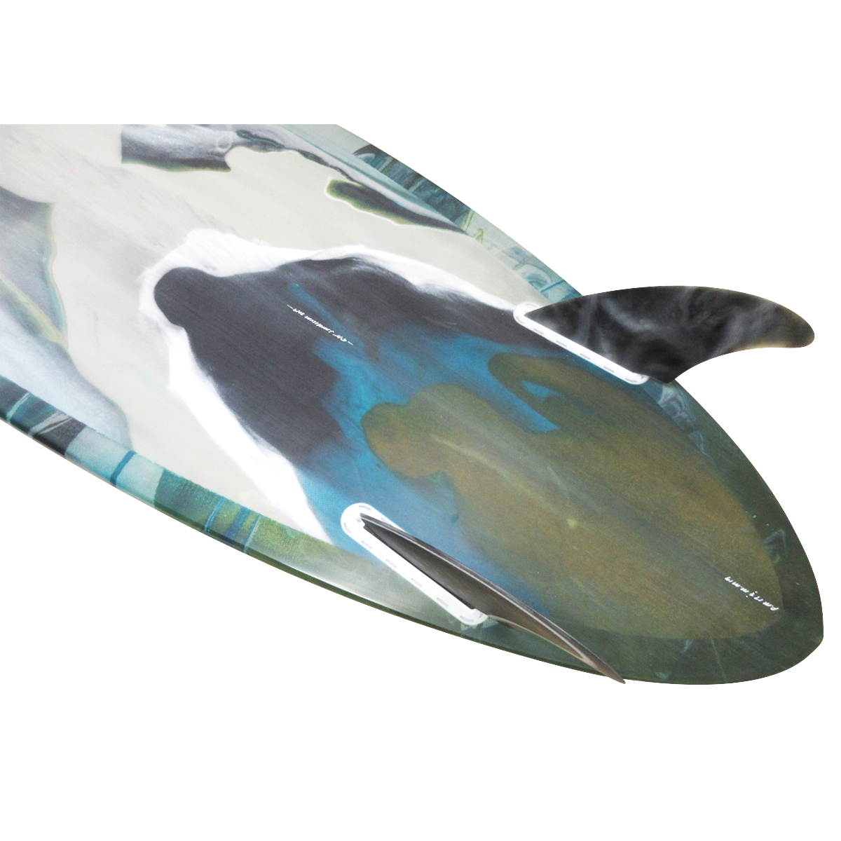 Mccallum Surfboards / Twin Keel Egg 5`10 Shaped By Jeff Mccallum