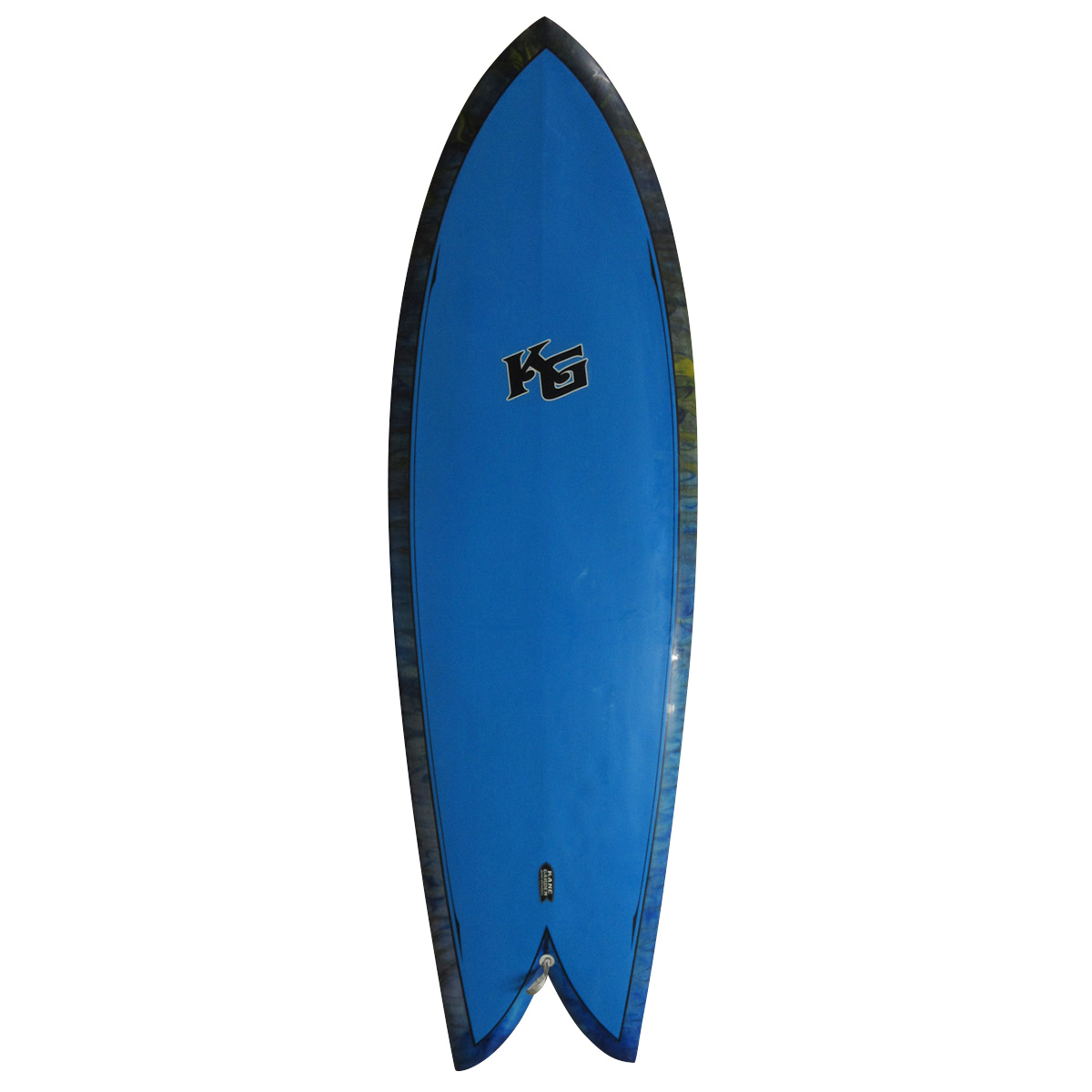 KANE GARDEN / Twin Keel Fish 5`10 Shaped by Larry Mabil