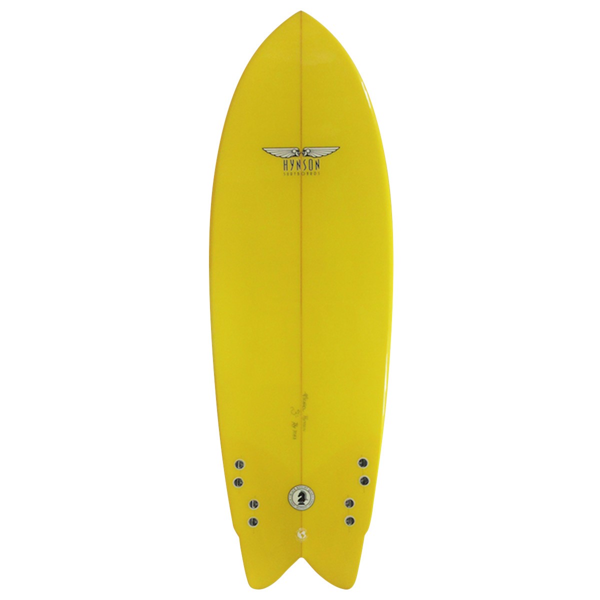 HYNSON SURFBOARDS / BLACK KNIGHT QUAD 5`6 Shaped by MIKE HYNSON