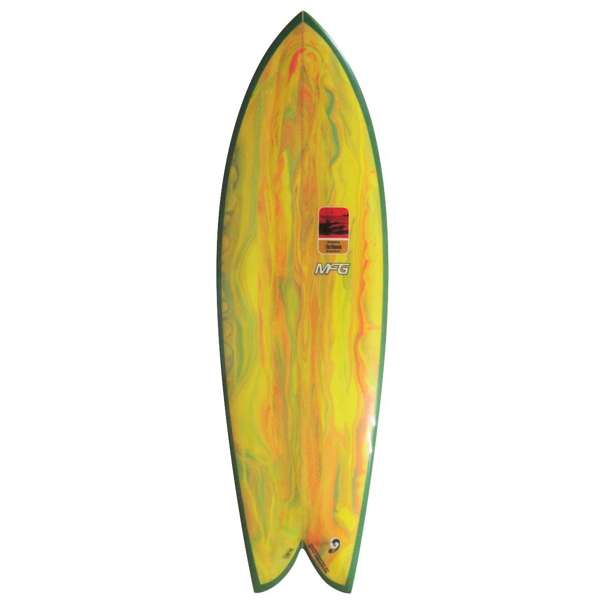 MFG Shaped By Stu Kenson / 5`8 Fish / 5`8 Fish