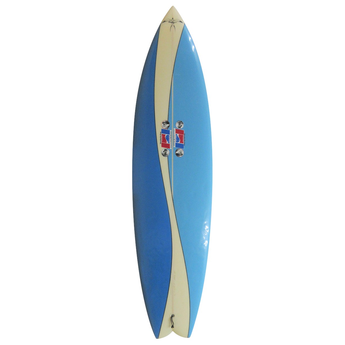 Hawaiian Pro Designs / Larry Bertlemann Twin Fin 6`8