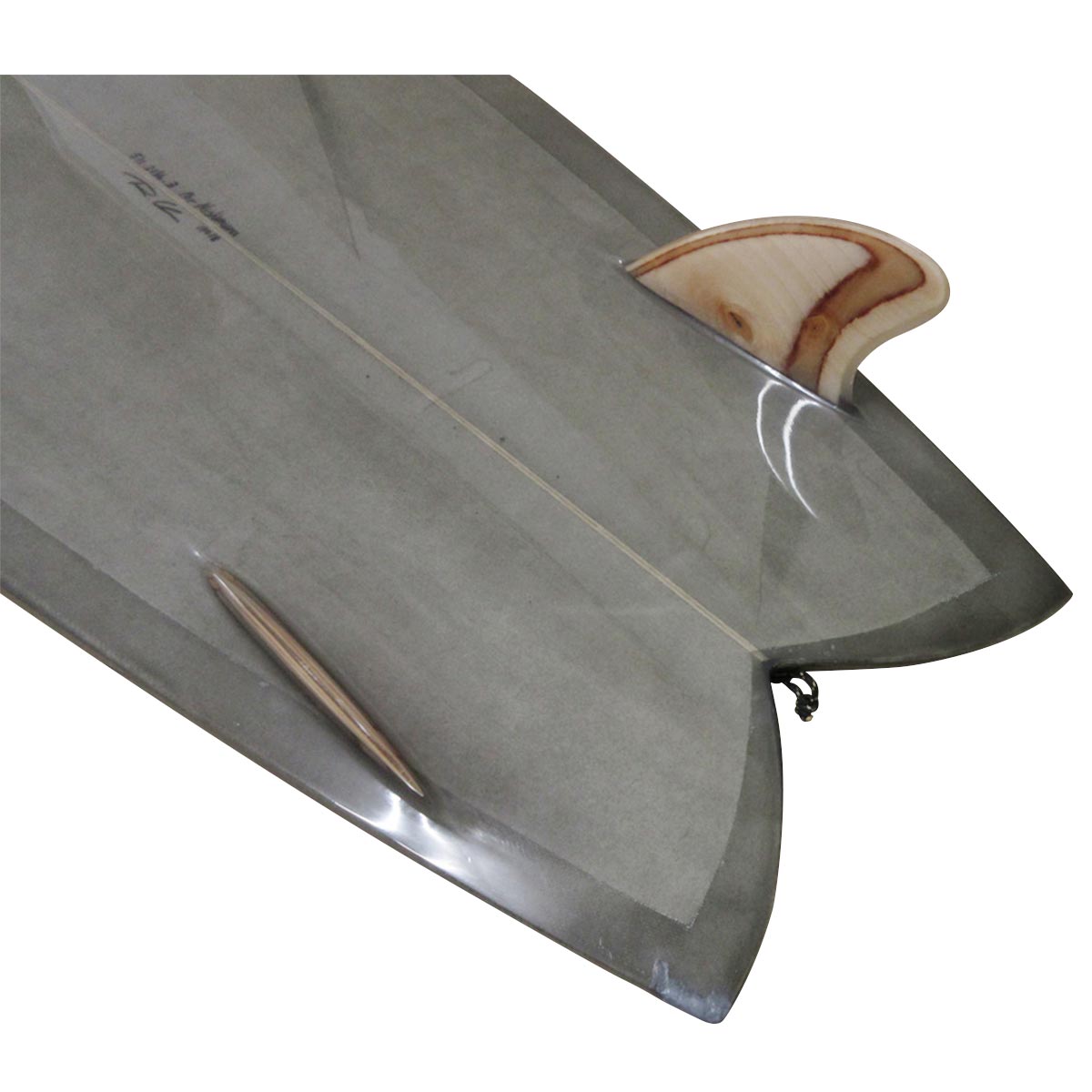 YU SURF CLASSIC / TWIN FISH 5`11 Shaped by RU